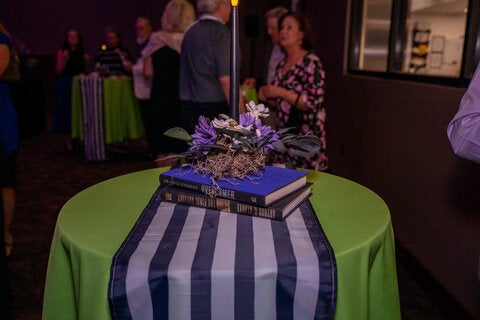 photo taken during the little dinner series beetlejuice event