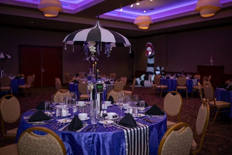 photo taken during the little dinner series beetlejuice event