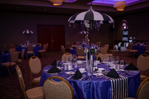 photo taken during the little dinner series beetlejuice event