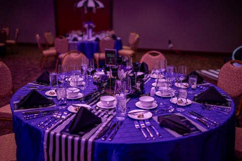 photo taken during the little dinner series beetlejuice event