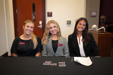 photo taken during the little dinner series beetlejuice event