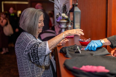 photo taken during the little dinner series beetlejuice event