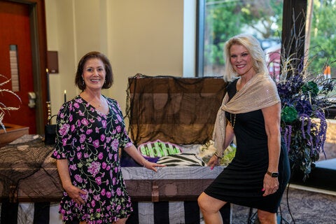 photo taken during the little dinner series beetlejuice event