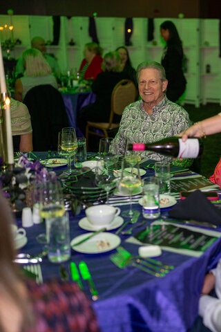 photo taken during the little dinner series beetlejuice event