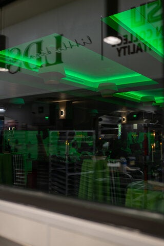 photo taken during the little dinner series beetlejuice event