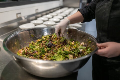 photo taken during the little dinner series beetlejuice event