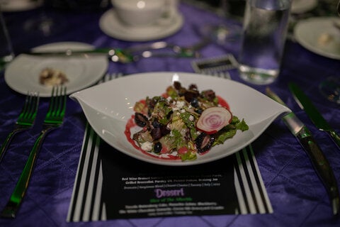 photo taken during the little dinner series beetlejuice event