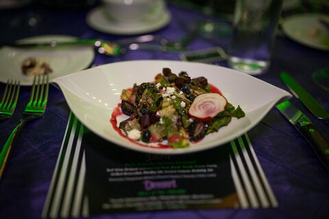 photo taken during the little dinner series beetlejuice event