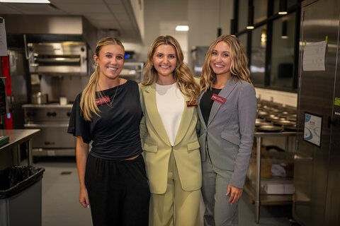 photo taken during the little dinner series beetlejuice event