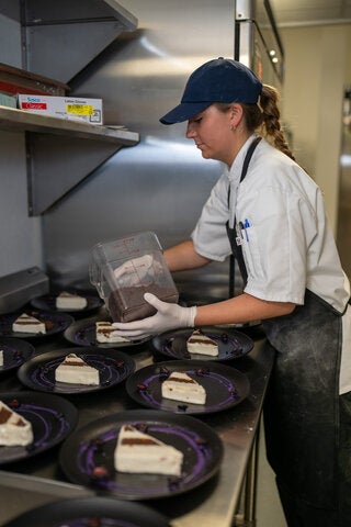 photo taken during the little dinner series beetlejuice event