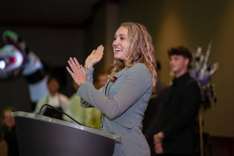 photo taken during the little dinner series beetlejuice event