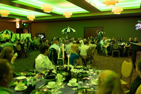 photo taken during the little dinner series beetlejuice event