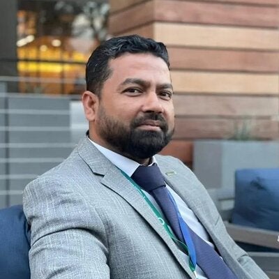 omar parvez headshot visiting scholarship dedman