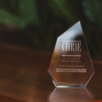 tarik dogru's ichrie award 2026 research