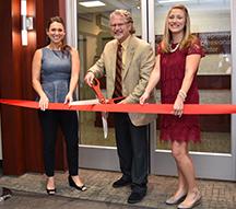 Ribbon-cutting Dedman's Marriott Center